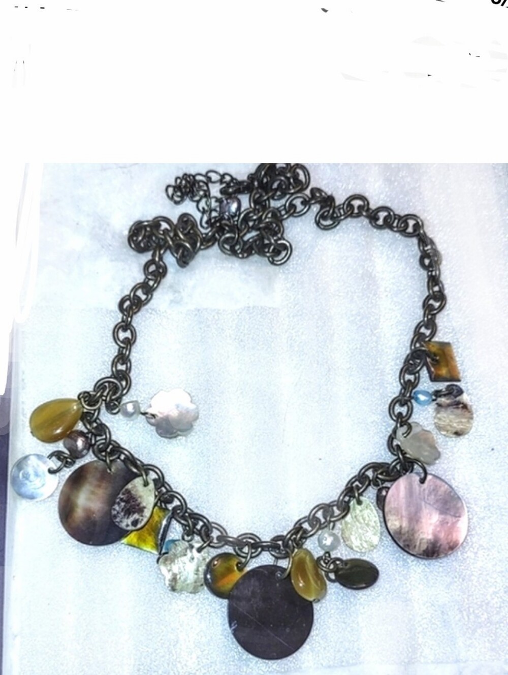 Tahiti Shell & Mother-of-pearl Fashion Seashore Necklace